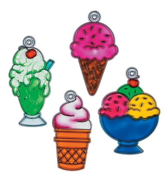 June Make & Take Monday – Ice Cream Suncatchers
