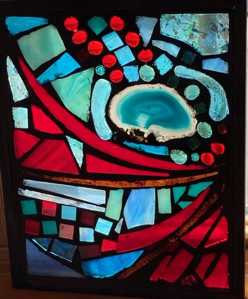 Stained Glass with artists Linda Hoffelt and Ginny Weeks