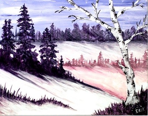 Paint a winter wonderland with Erik Ritter