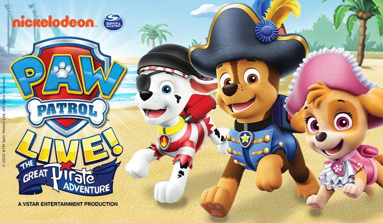 PAW Patrol Live! “The Great Pirate Adventure”
