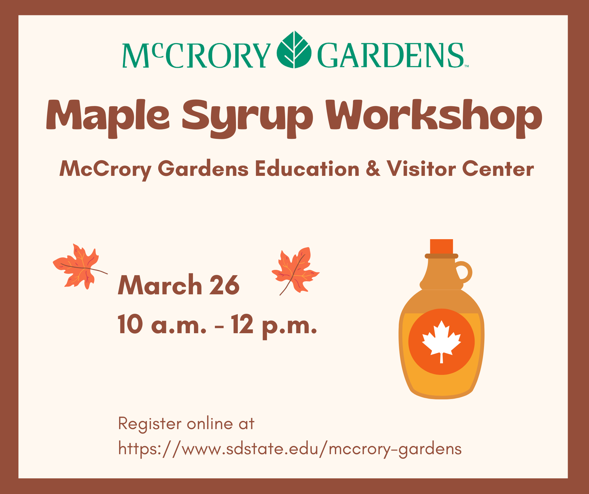 Maple Syrup Workshop