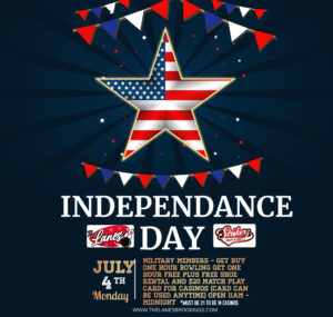 The Lane's Independence Day Specials 