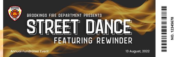 107th Annual Brookings Fire Department Street Dance