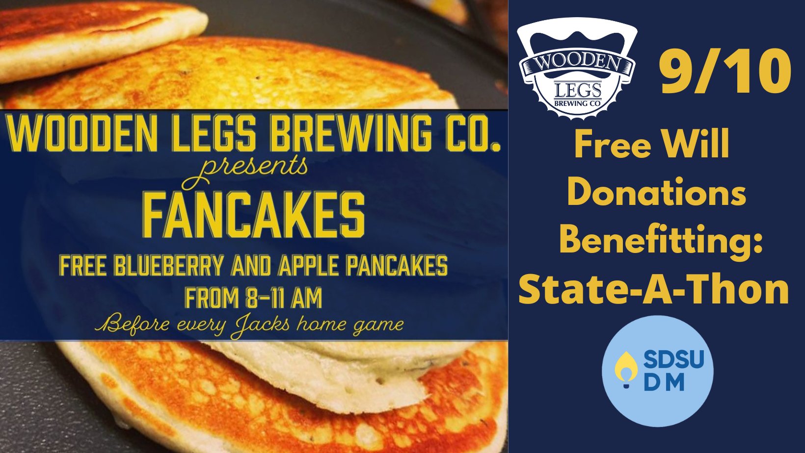 Fancakes at Wooden Legs
