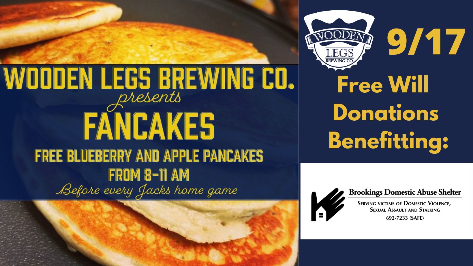 Fancakes at Wooden Legs