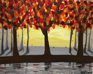 Creekside Forest Painting Class