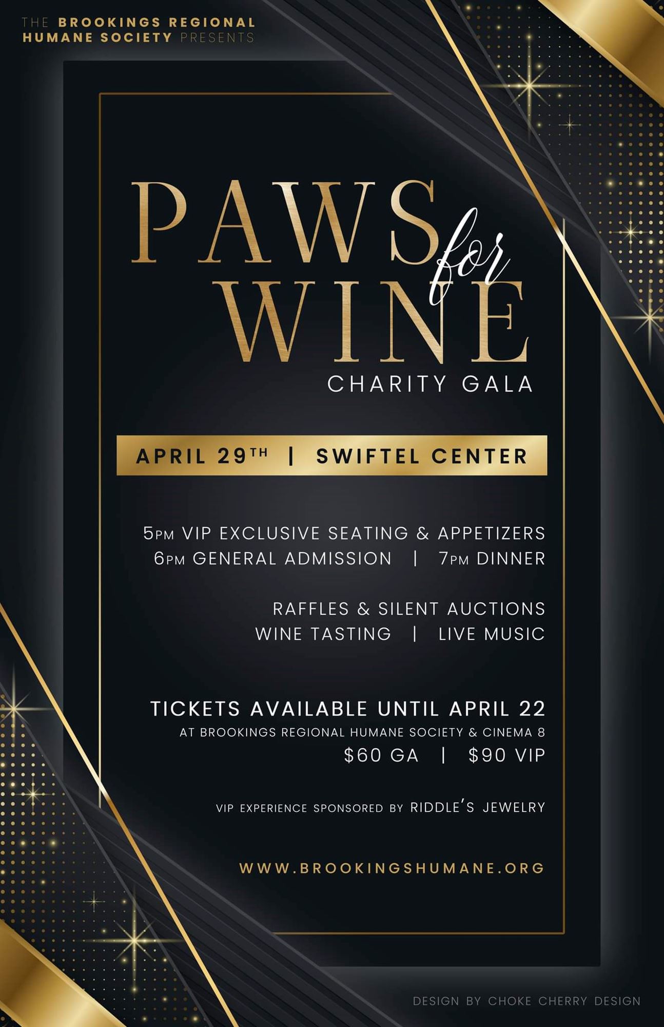 Paws for Wine Charity Gala