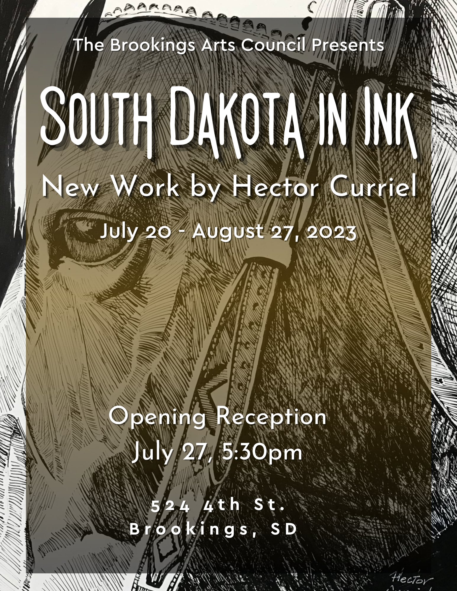 “South Dakota in Ink” Hector Curriel Opening Reception