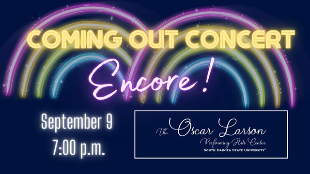 Coming Out Concert Encore!