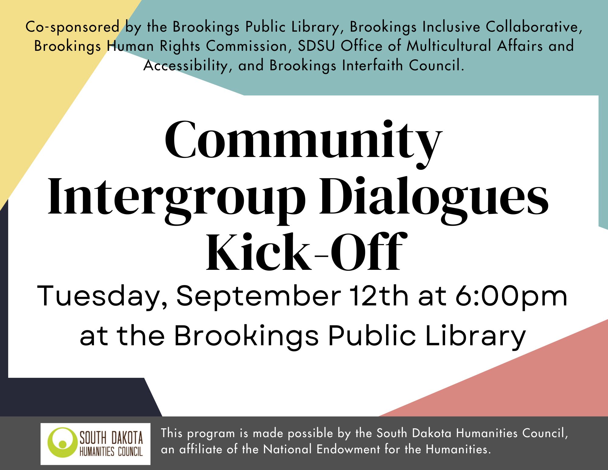 Community Intergroup Dialogues Kickoff