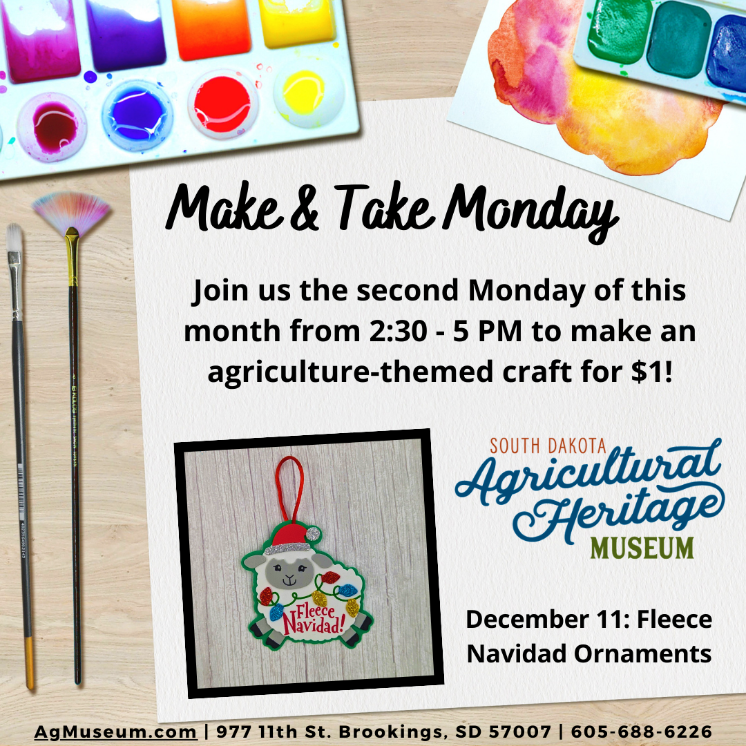 December Make & Take Monday – Fleece Navidad Ornaments
