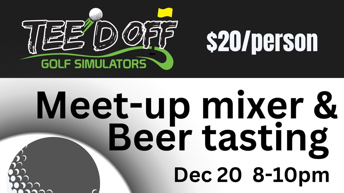 Meet-up Mixer & Beer Tasting @ Tee’d Off