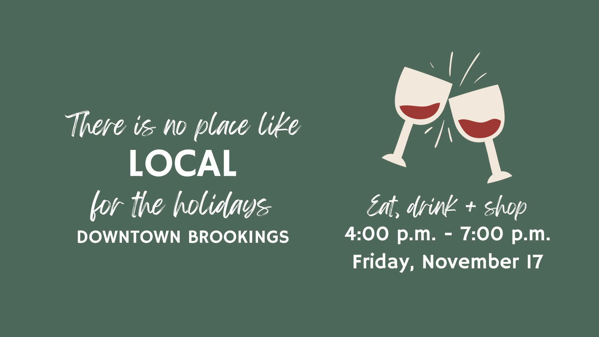 There is no place like LOCAL for the Holidays