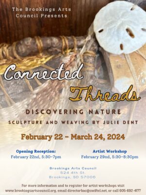 Connected Threads: Discovering Nature, Work by Julie Dent | Opening Reception