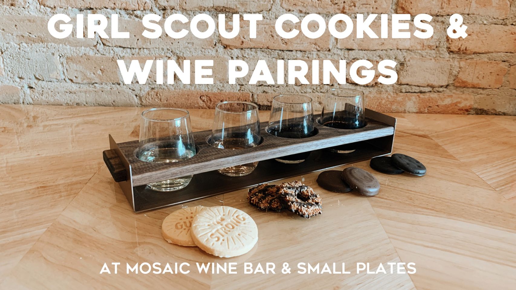 Girl Scout Cookie & Wine Pairing