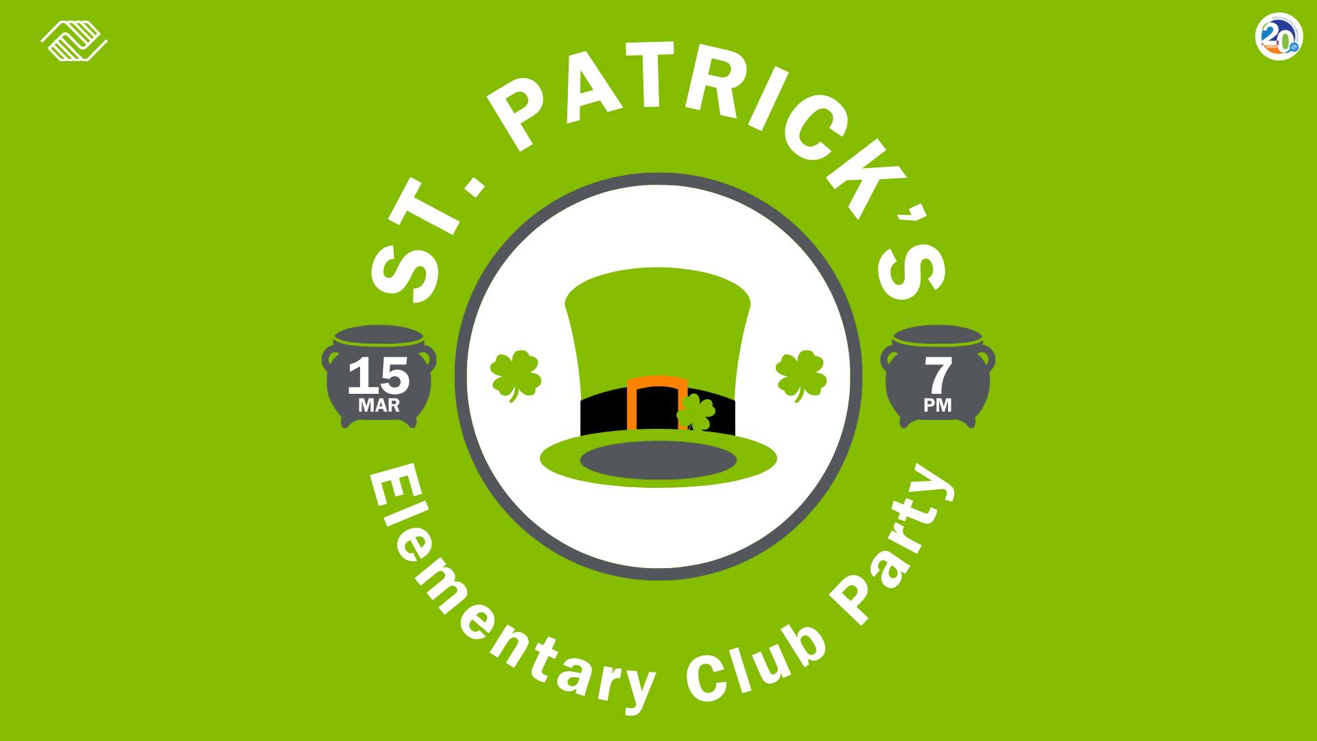 St. Patrick’s Day Elementary Party