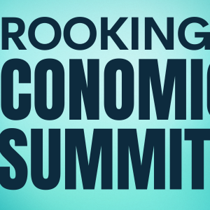 Brookings Economic Summit