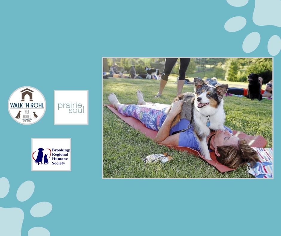 Dog Yoga for a good cause!