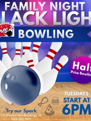 Family Night - Black Light Bowling at The Lanes