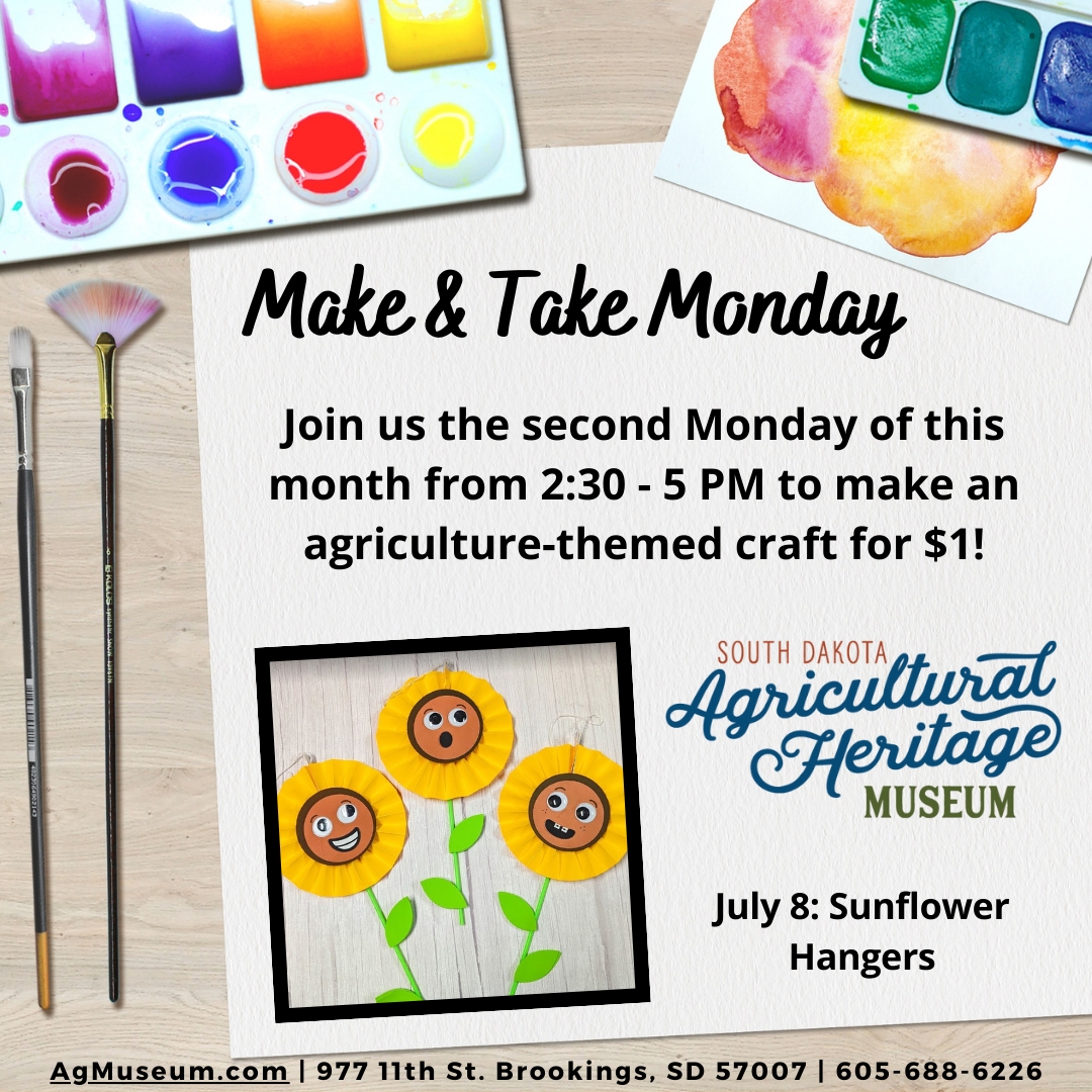 July Make & Take Monday – Sunflower Hangers