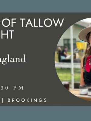 Benefits of Tallow Info Night