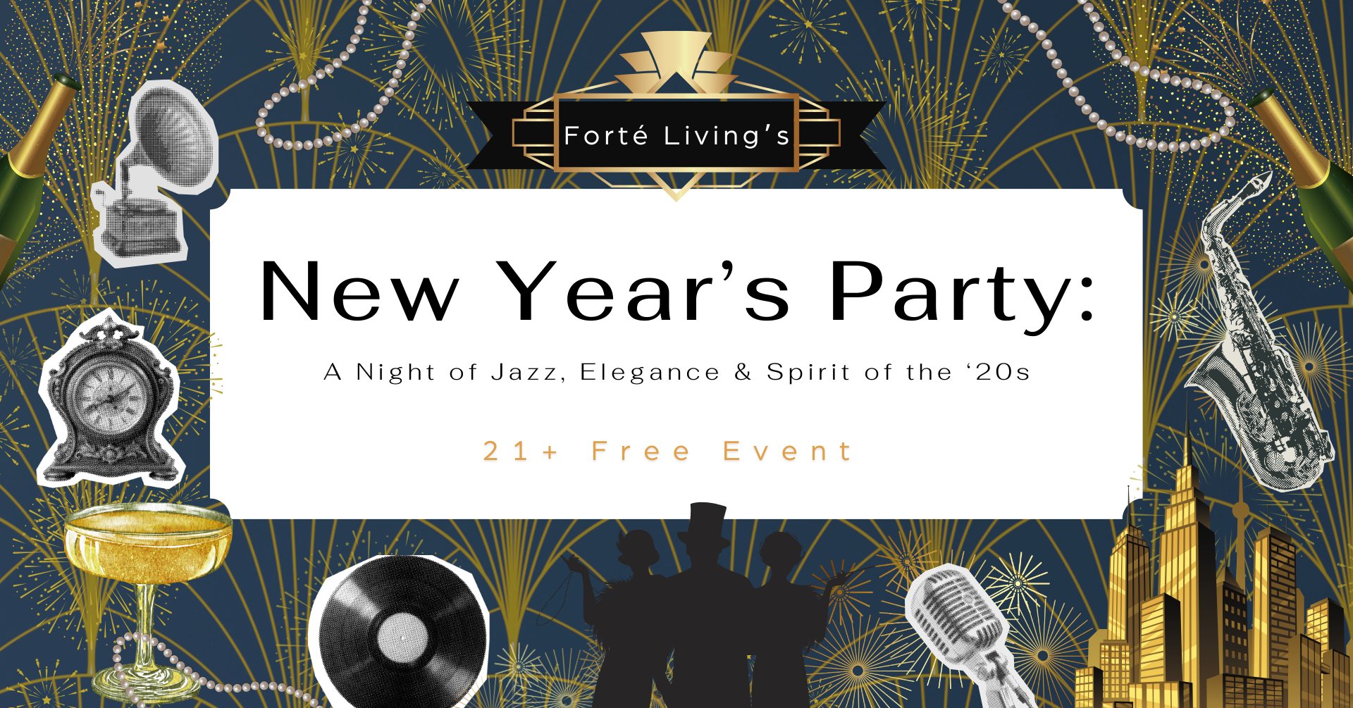 A Forté’s New Year’s: A Night of Jazz, Elegance, & the Spirit of the ’20s