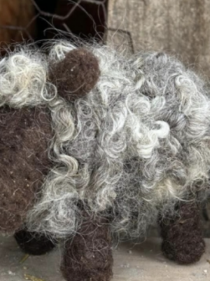 Needle Felted Sheep