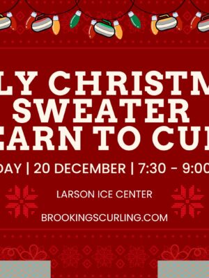 Ugly Christmas Sweater Learn to Curl