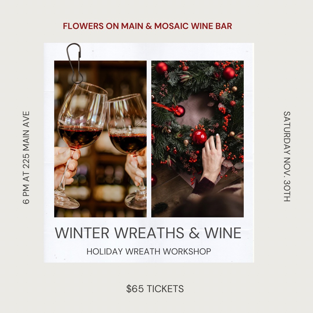 Winter Wreaths & Wine