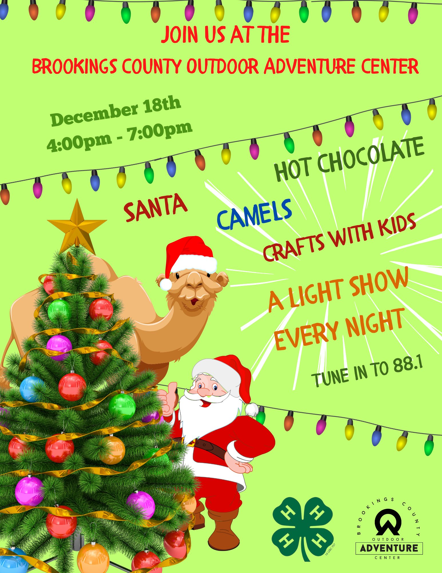 Santa is Coming to the BCOAC!