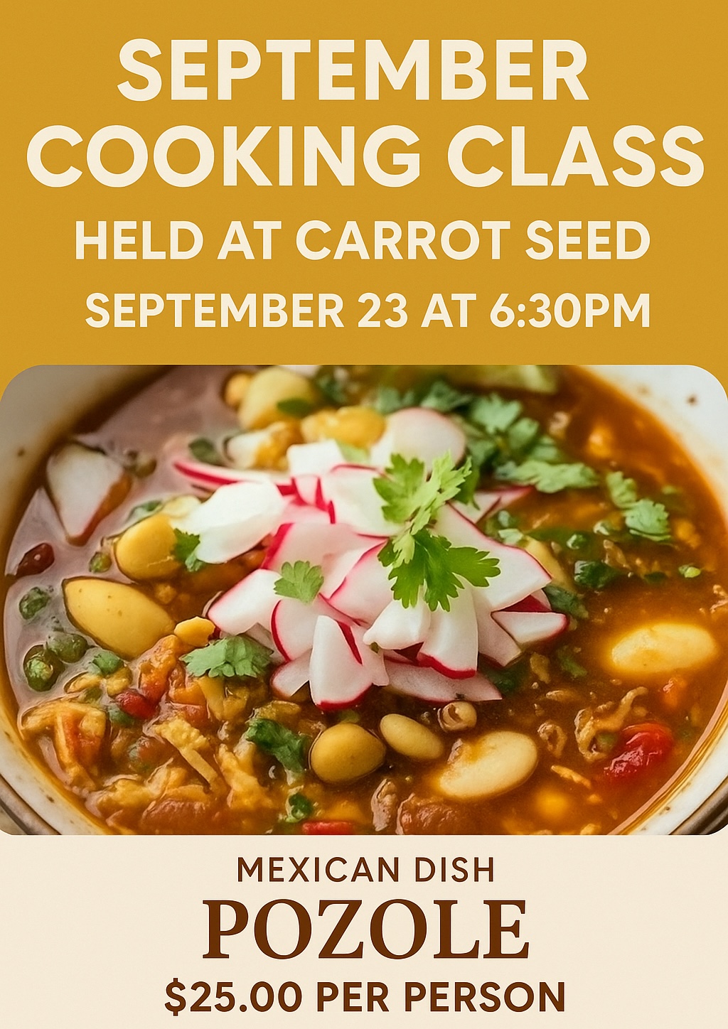 🌎 International Cooking Class – Taste of Mexico 🇲🇽