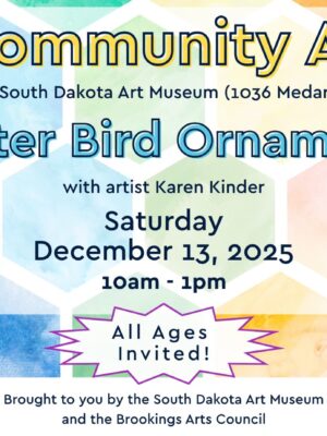 Free Community Art Day | Winter Bird Ornaments with Karen Kinder