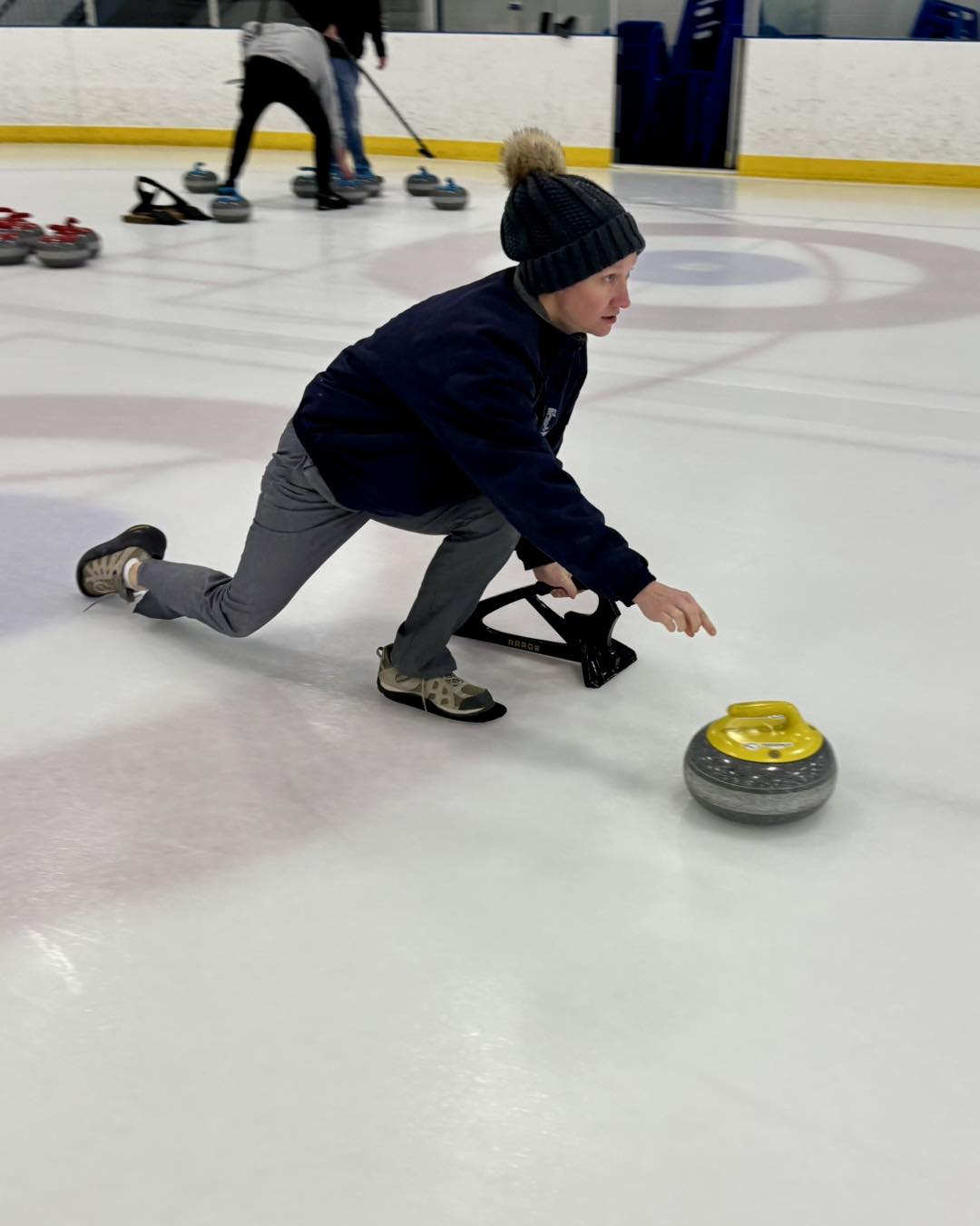 Slide into Curling