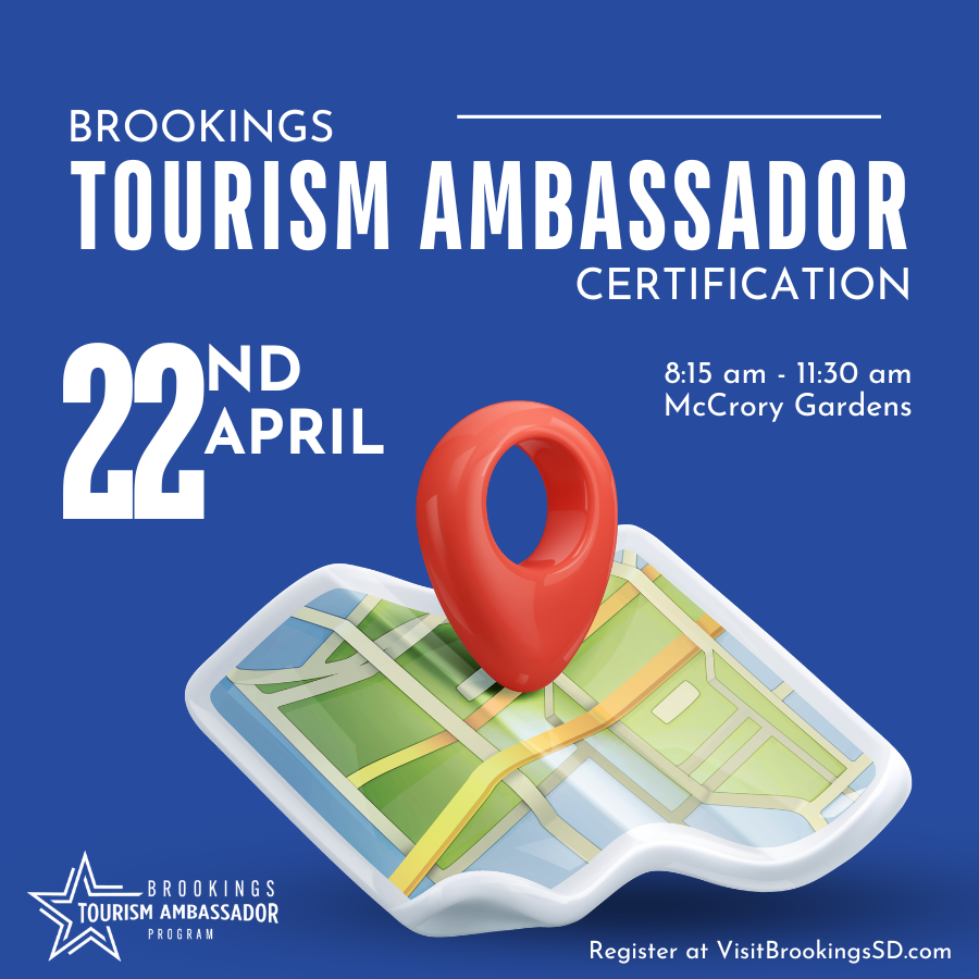 Brookings Tourism Ambassador Certification