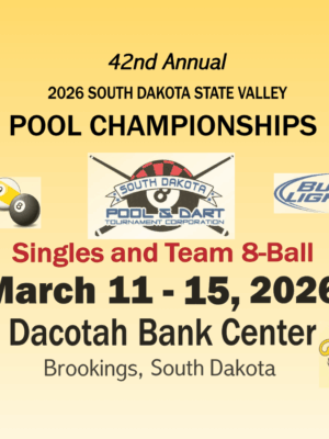 2026 South Dakota State Valley Pool Championships