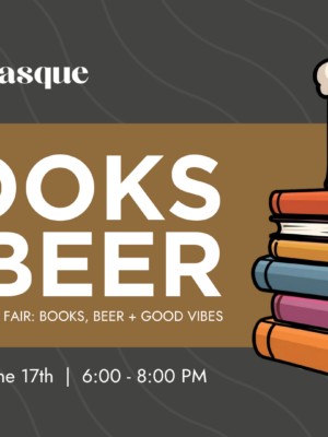 Books + Beer: A Grown-Up Book Fair