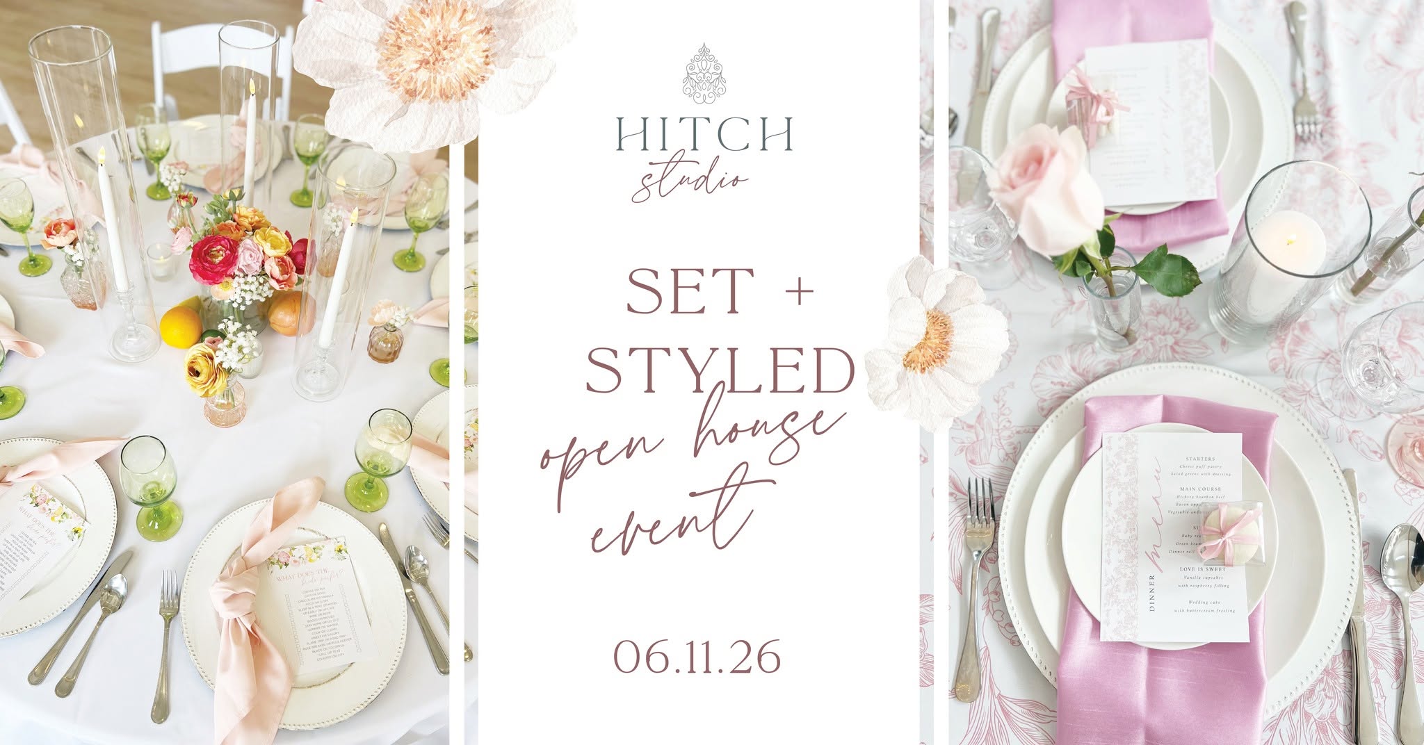 Set & Styled Event by Hitch Studio