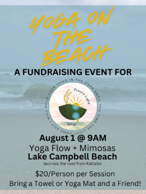 Yoga on The Beach by Prairie Light Refuge