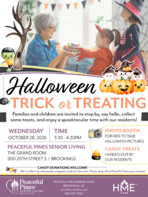 Peaceful Pines Halloween Trick or Treating